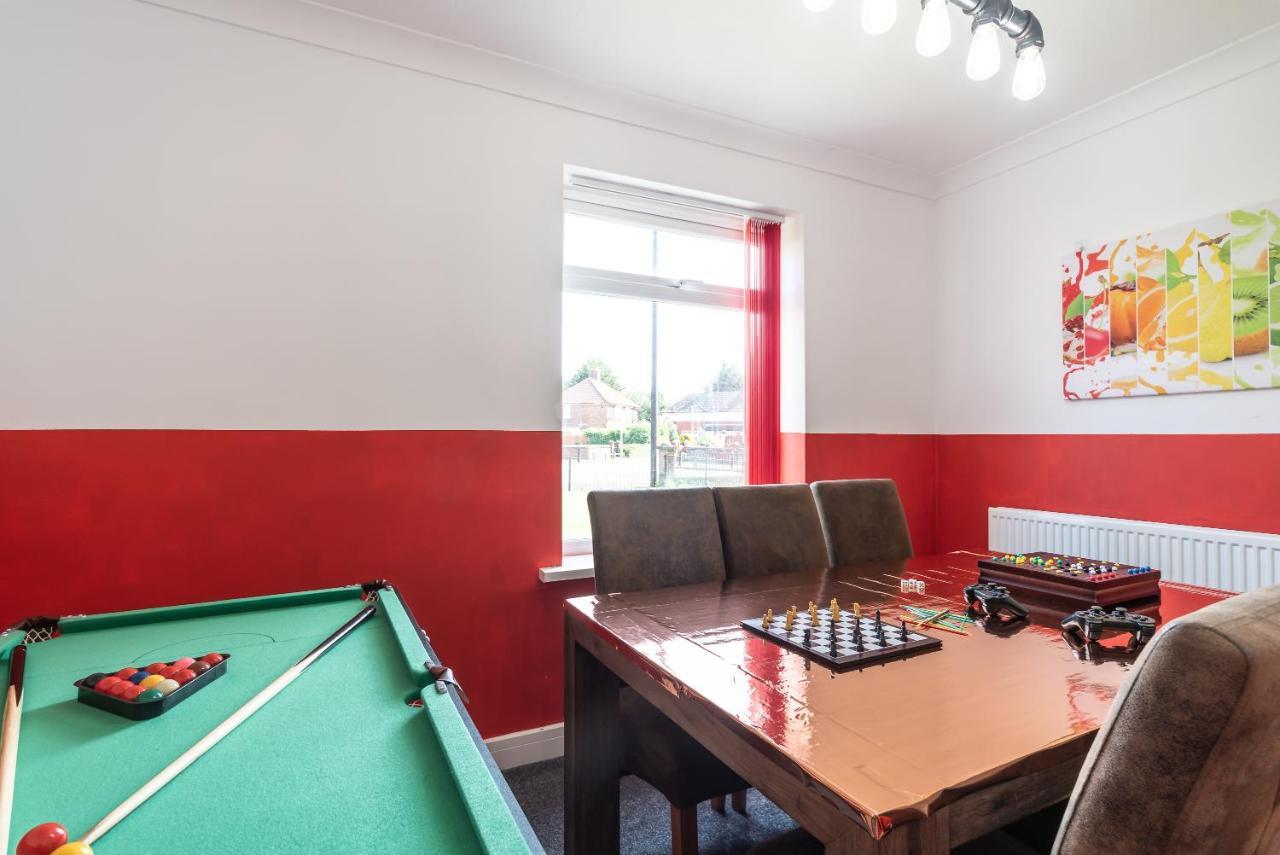 Aseda 4 Bedroom Private Parking, Game Zone -Pool Table, Garden Home 킹스턴어폰헐 외부 사진